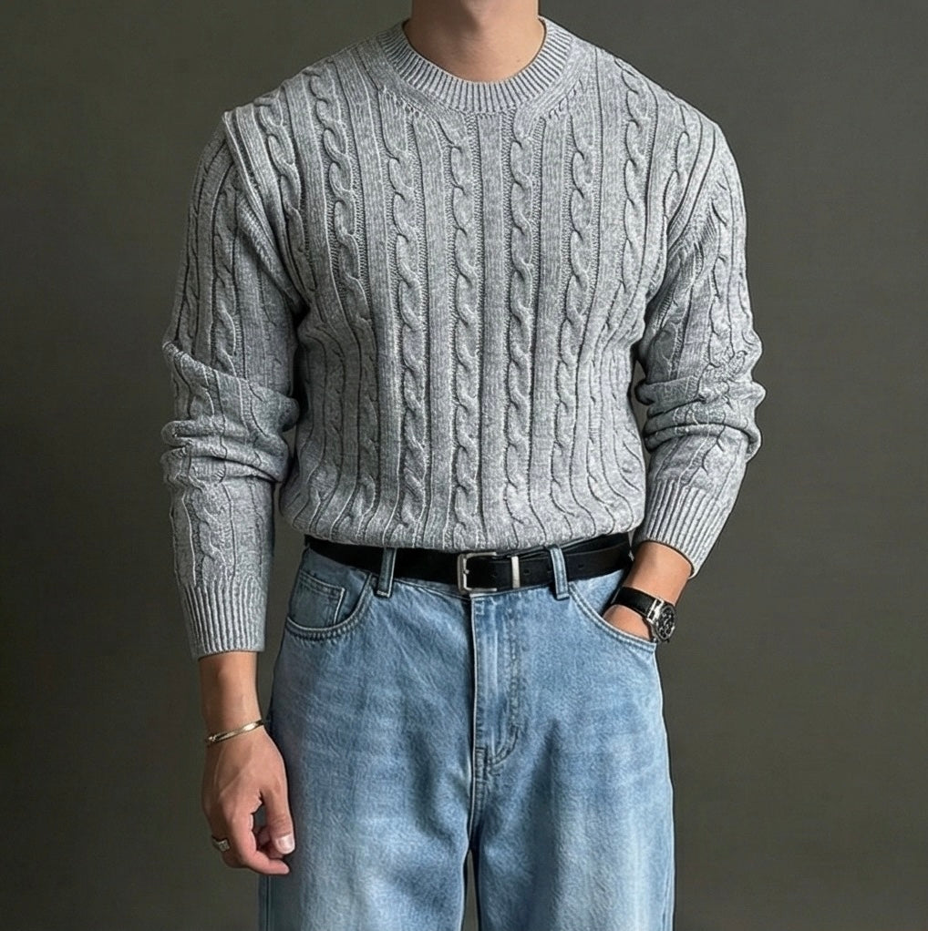 Silver knit Classic