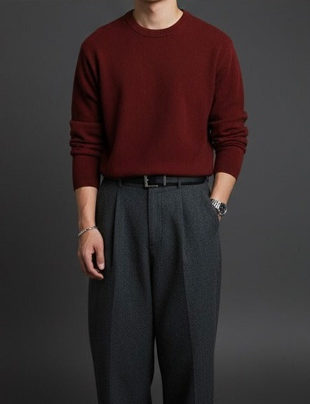 Maroon Luxe Knit